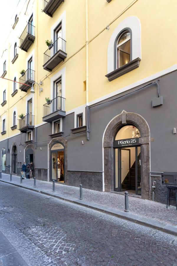 Hotel Poerio 25 Boutique Stay Nápoly Kültér fotó
